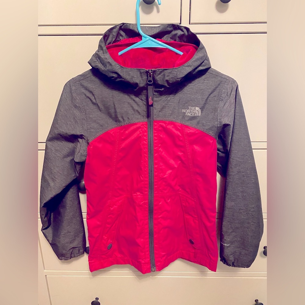 The North Face Girls lined Shell size Medium 8-10
